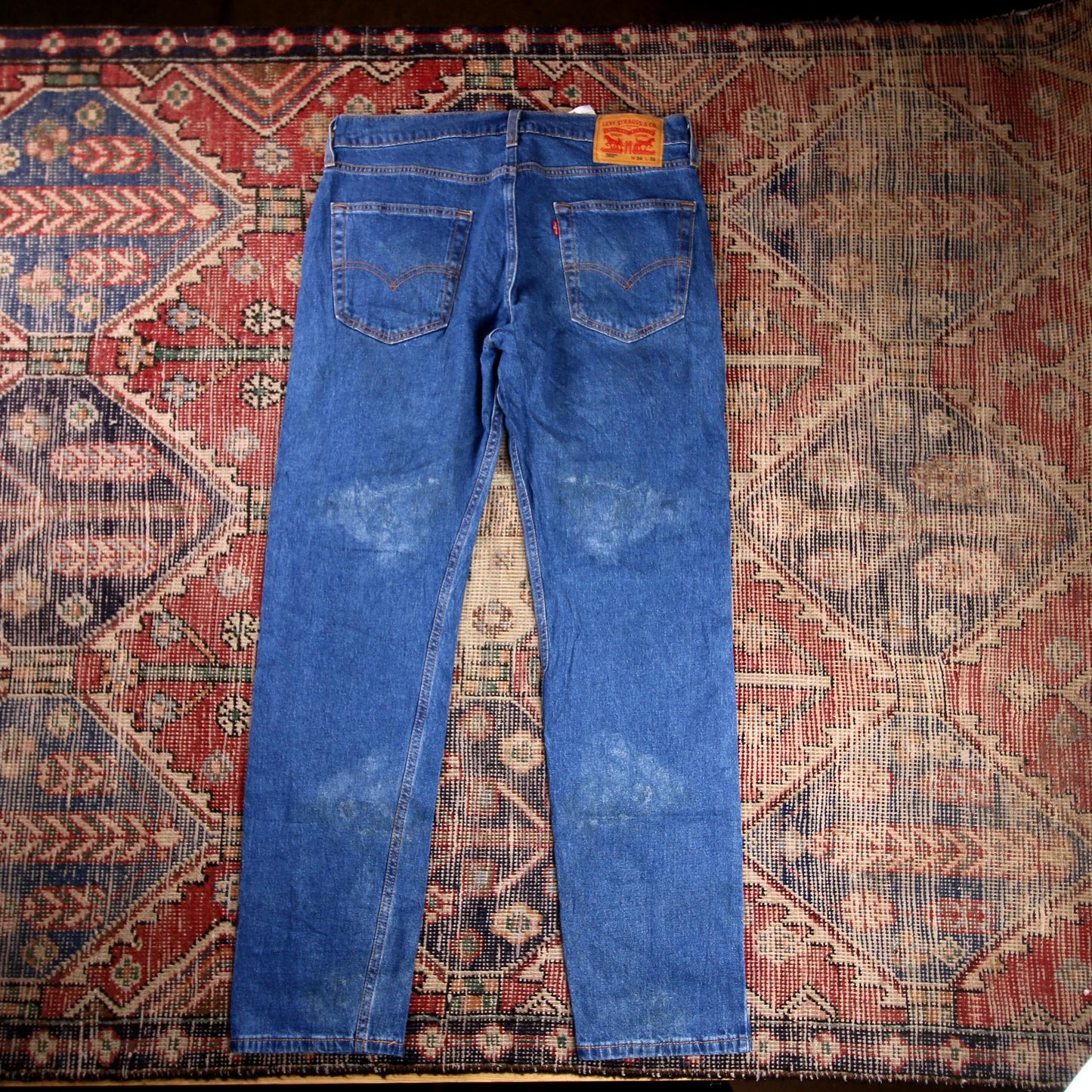 Levi's 502 W32 L31 Tapered Leg Regular Fit Blue Denim Jeans