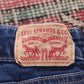 Levi's 711 Red Tab W26 L29 Skinny Blue Denim Jeans