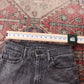 Levi's 505 Red Tab W30 L28 Straight Leg Regular Fit Grey Denim Jeans