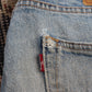 Levi's 512 W34 L30 Tapered Leg Slim Fit Blue Denim Jeans