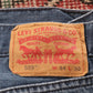 Levi's 559 Red Tab W34 L30 Straight Leg Relaxed Fit Classic Ripped Style Blue De