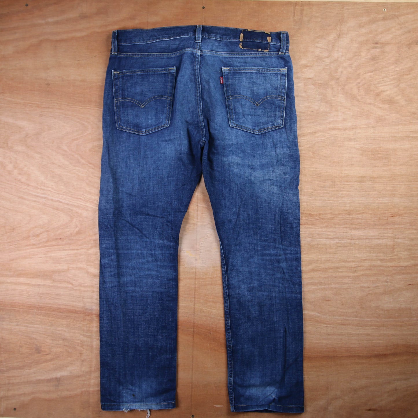 Levi's Red Tab W38 L29 Straight Leg Blue Denim Jeans