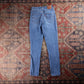 Levi's 721 Red Tab W26 L28 Skinny Blue Denim Jeans