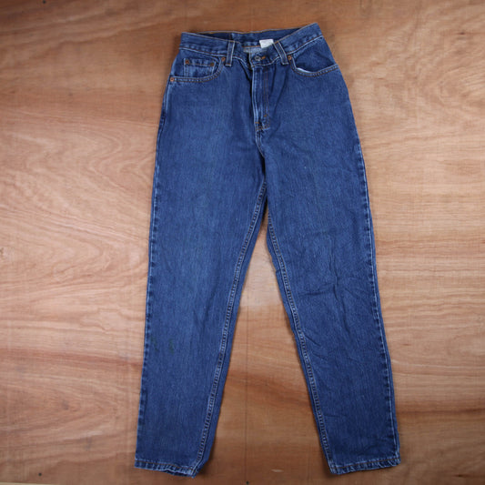 Levi's 501 Red Tab W26 L31 Original Fit Blue Denim Jeans