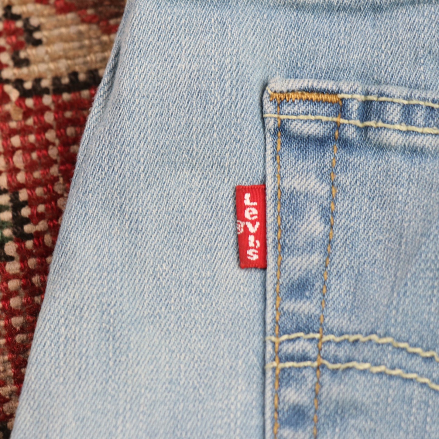 Levi's 511 W26 L29 Slim Fit Blue Denim Jeans