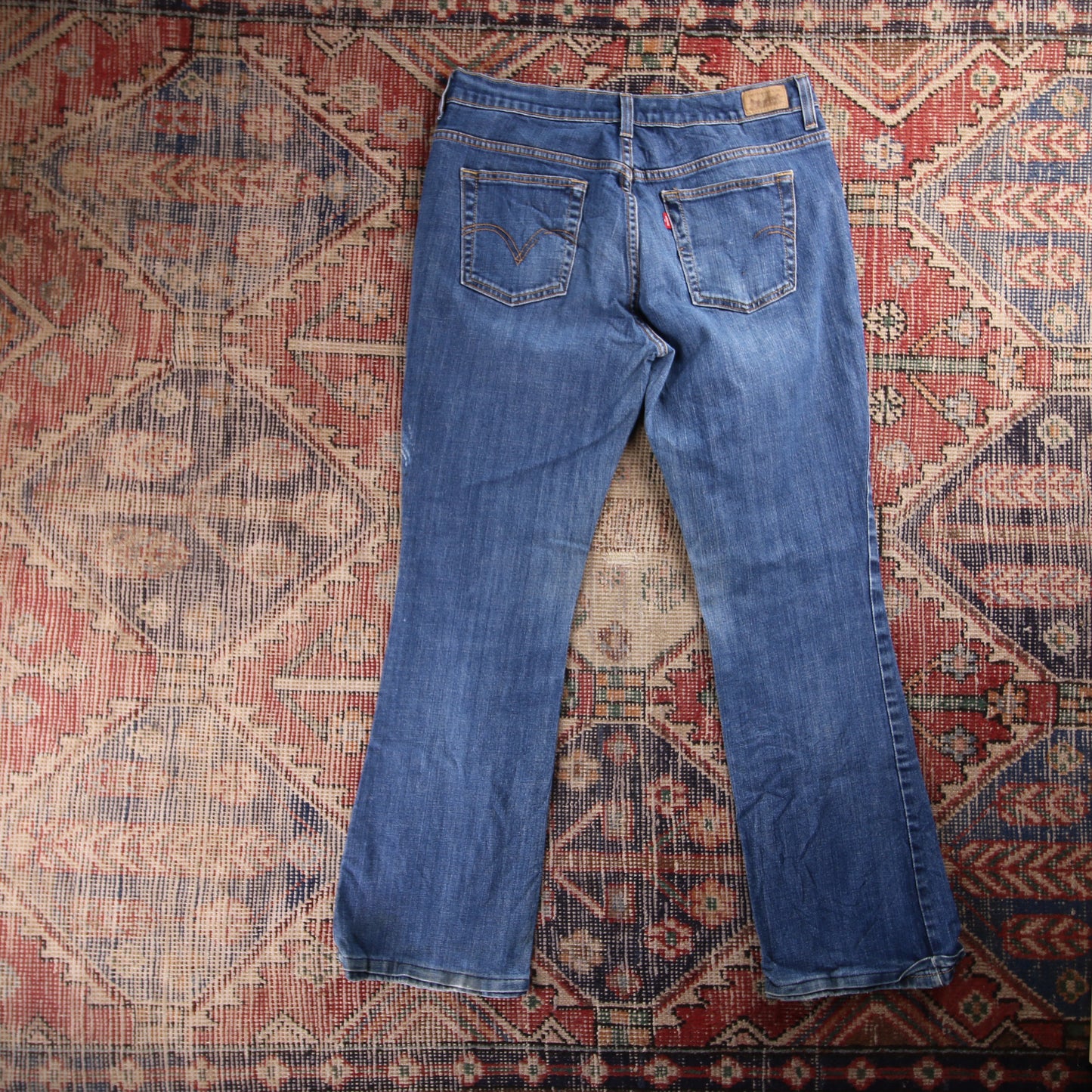 Levi's Red Tab W30 L29 Bootcut Blue Denim Jeans