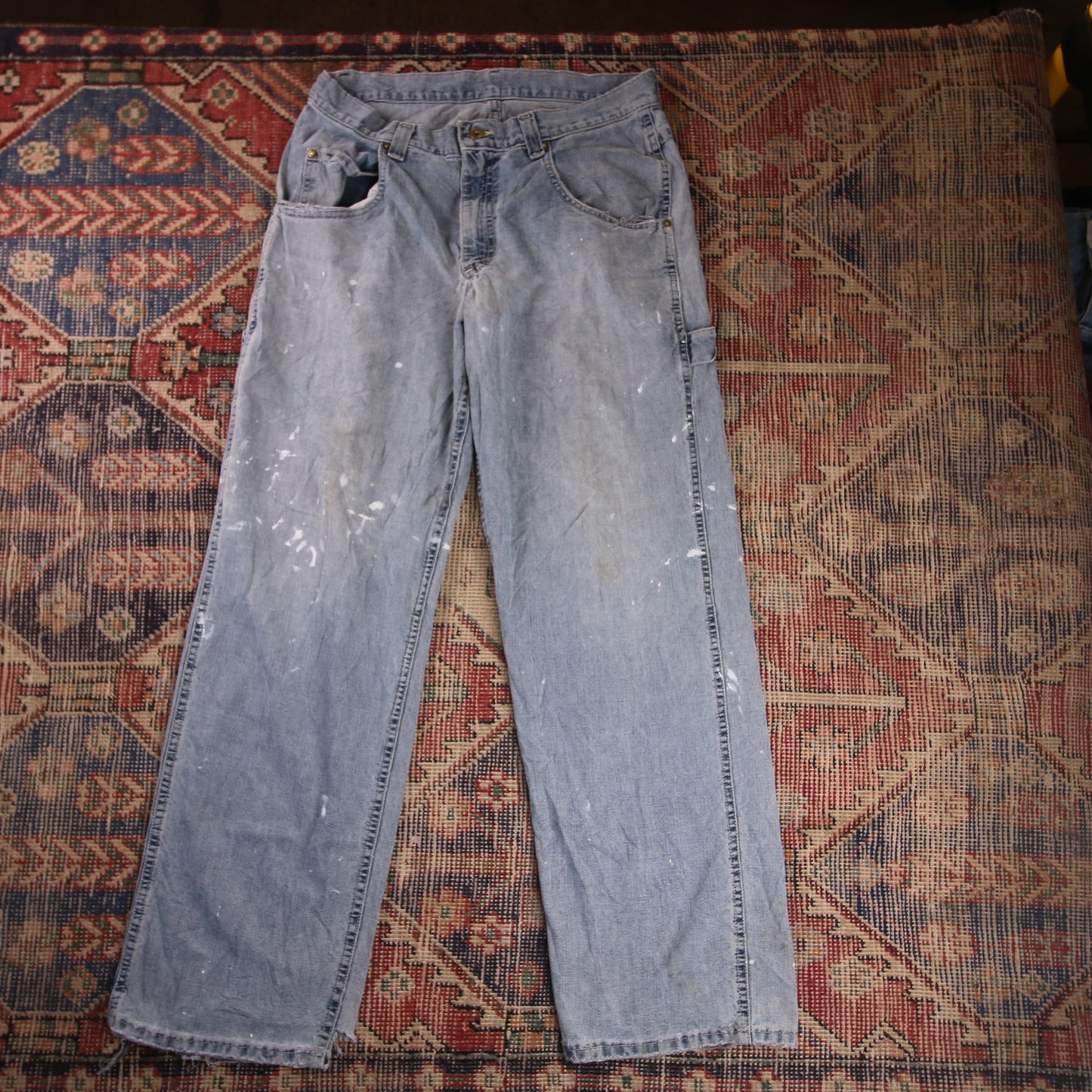 Lee W34 L31 Carpenter Blue Denim Jeans