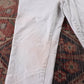 Levi's 721 Red Tab W42 L29 Skinny White Denim Jeans