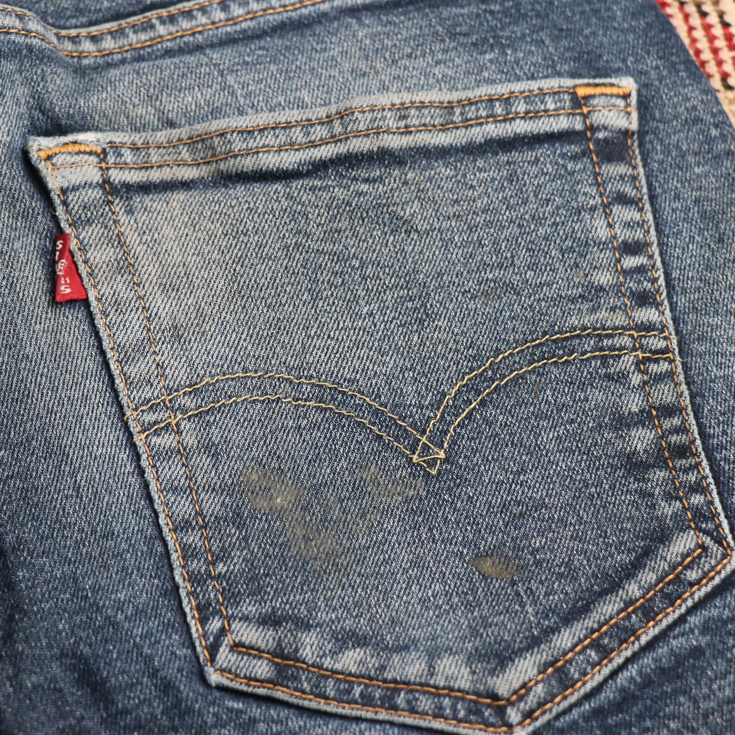 Levi's 514 W30 L33 Straight Leg Blue Denim Jeans