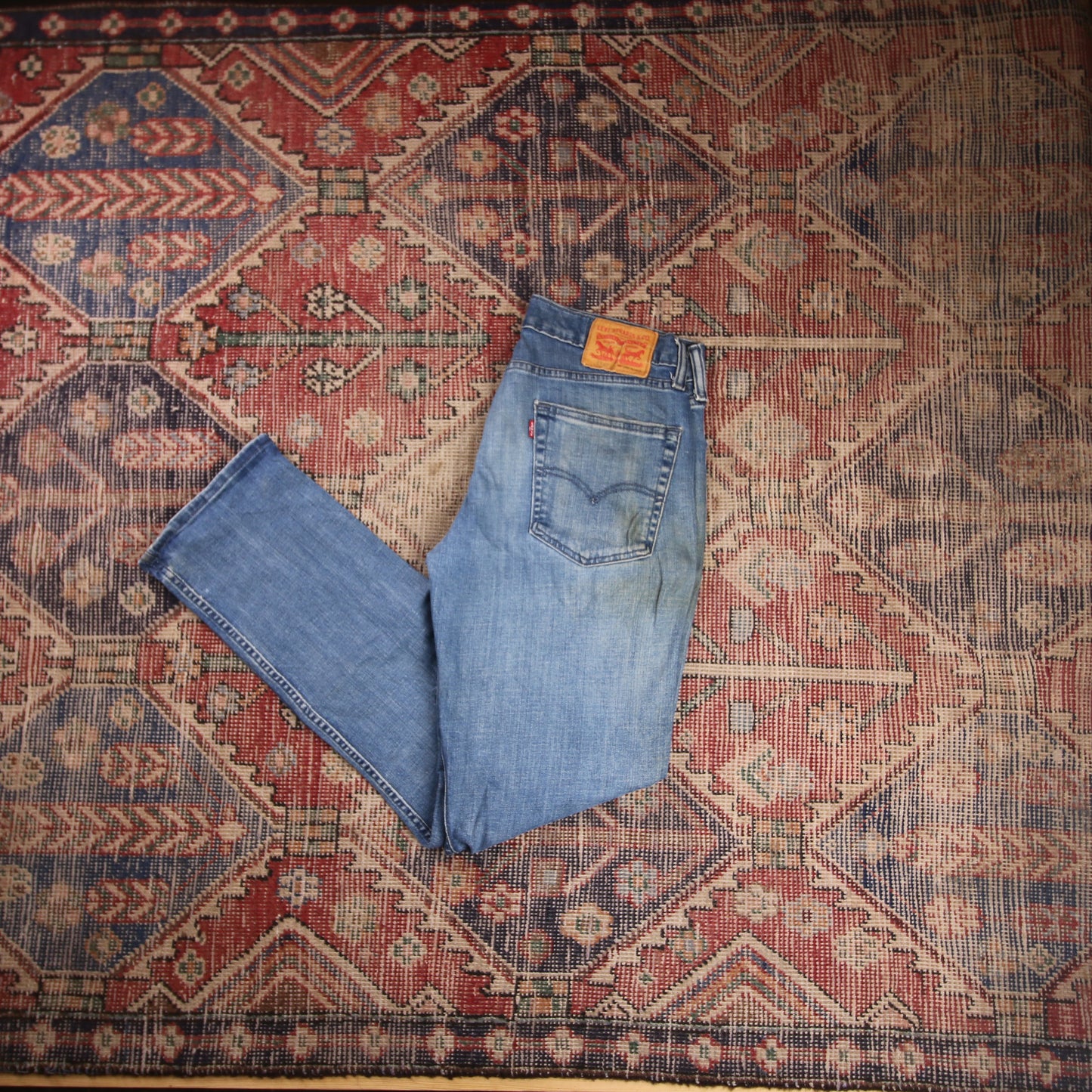 Levi's 514 W32 L30 Straight Leg Blue Denim Jeans