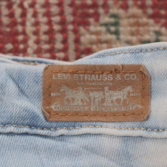 Levi's W32 L29 Skinny Blue Denim Jeans