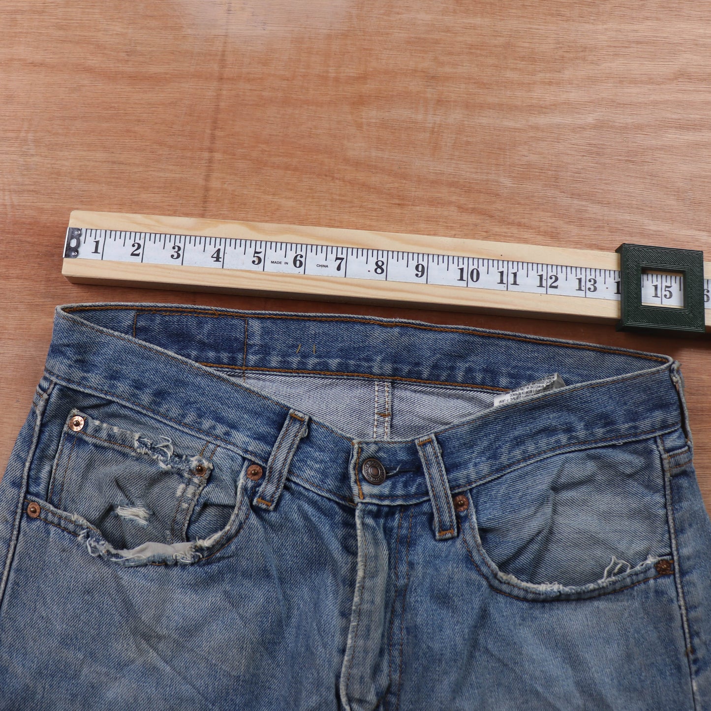 Levi's Red Tab W30 L29 Bootcut Blue Denim Jeans