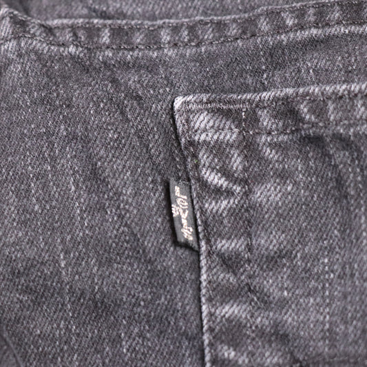 Levi's 515 W36 L30 Flared Black Denim Jeans