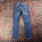 Levi's 513 Red Tab W30 L31 Straight Leg Slim Fit Blue Denim Jeans