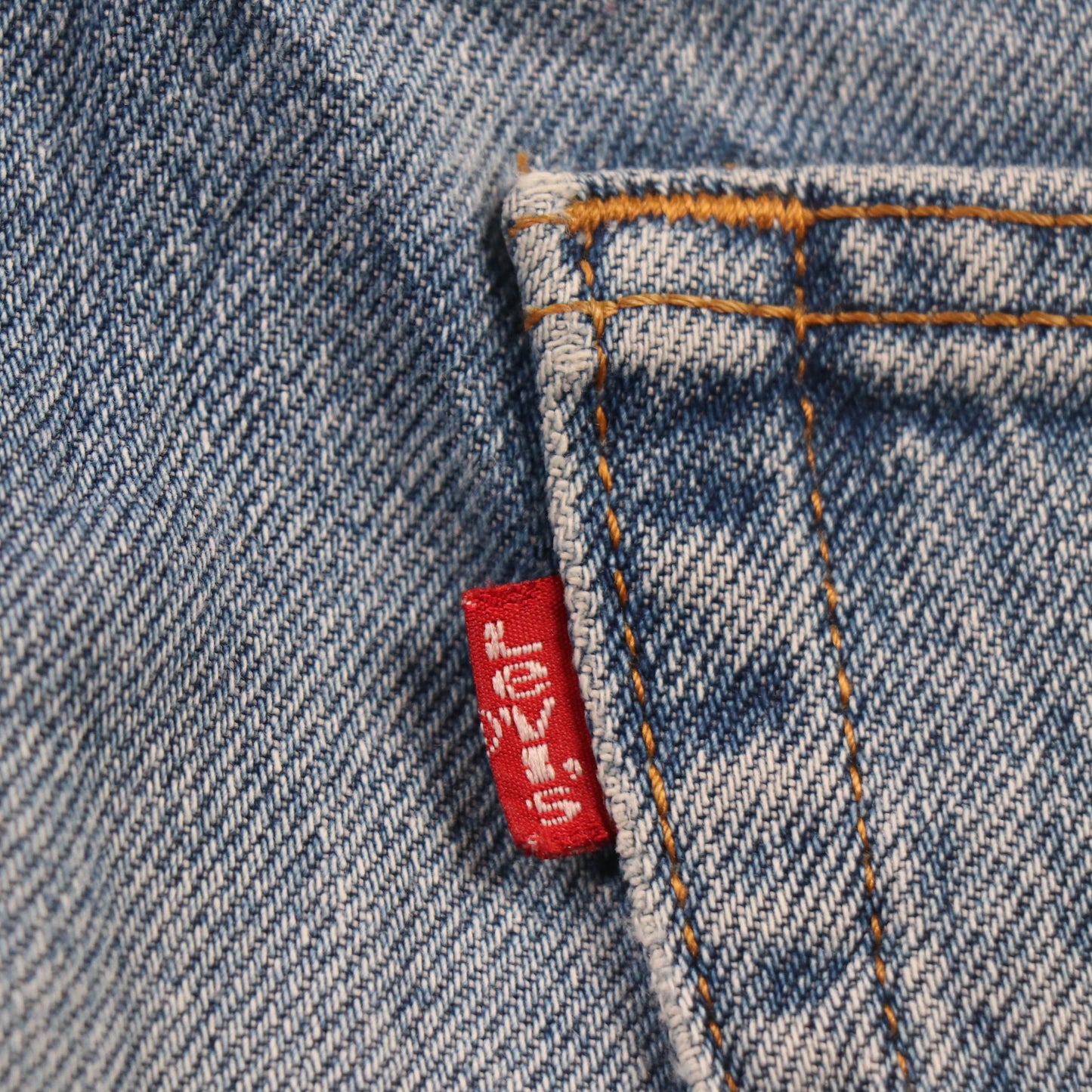 Levi's 501 Red Tab W32 L31 Original Fit Blue Denim Jeans