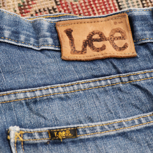 Wrangler W30 L31 Straight Leg Loose Fit Blue Denim Jeans