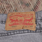Levi's 505 W34 L27 Straight Leg Regular Fit Grey Denim Jeans