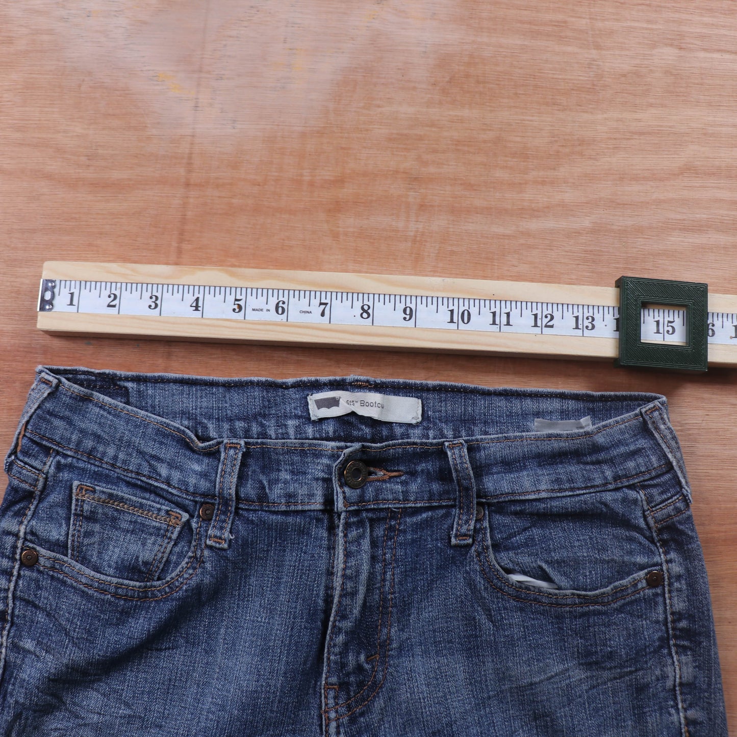 Levi's 55 Red Tab W30 L30 Bootcut Blue Denim Jeans