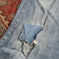 Lee W42 L28 Straight Leg Regular Fit Classic Ripped Style Blue Denim Jeans