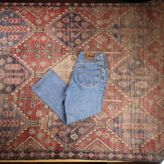 Lee W30 L26 Relaxed Fit Blue Denim Jeans