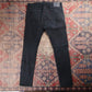 Levi's Red Tab W30 L31 Slim Straight Leg Jeans Black Denim Jeans