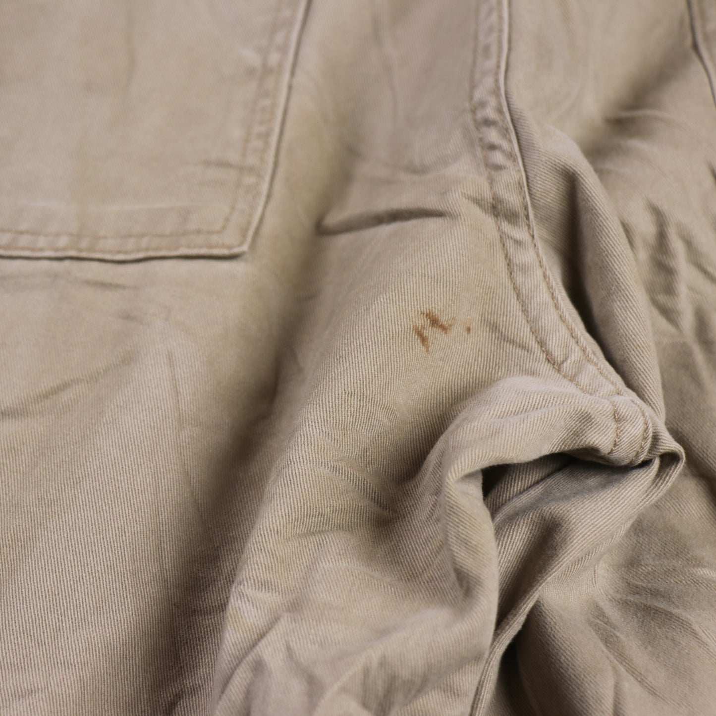 Wrangler W34 L31 Cargo Brown Cotton Blend Trousers