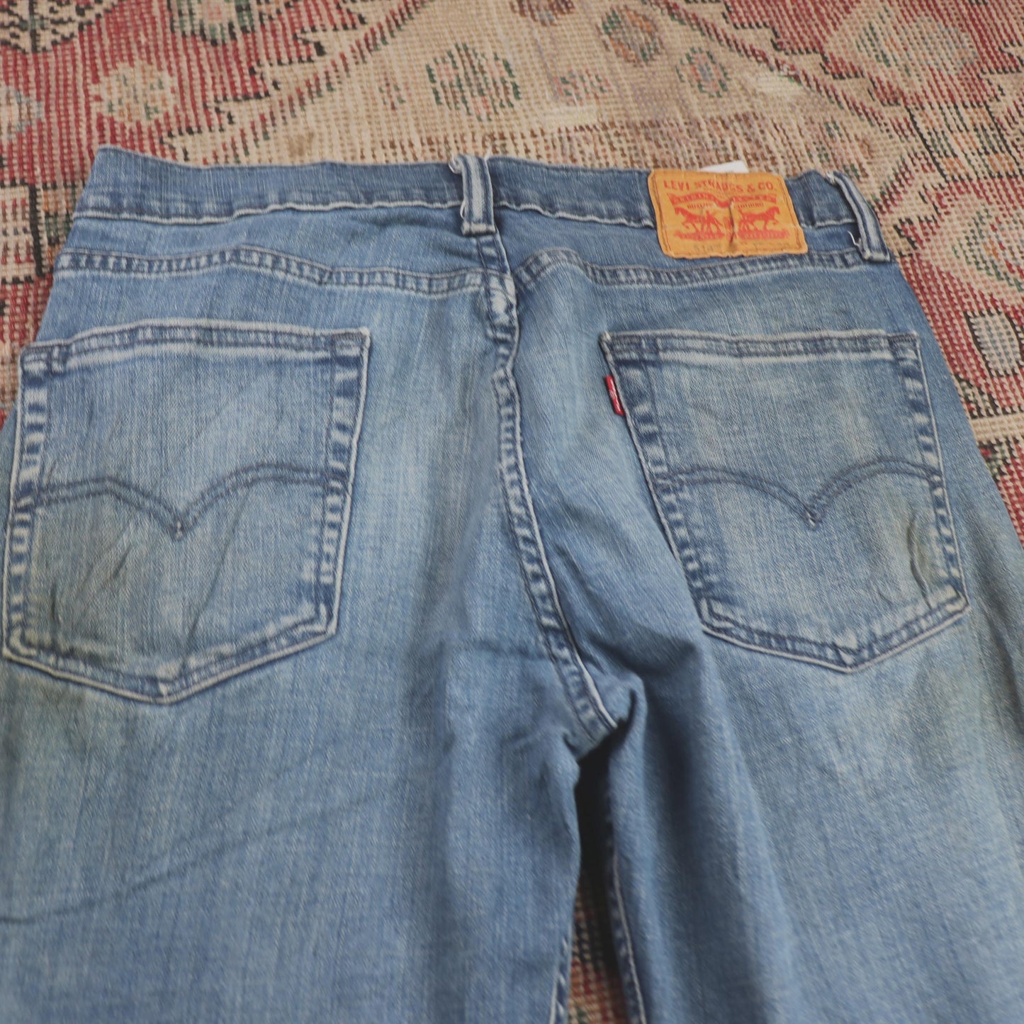 Levi's 514 W32 L30 Straight Leg Blue Denim Jeans