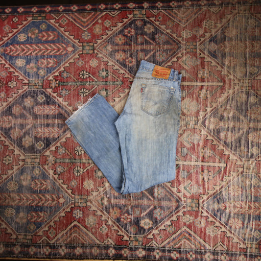 Levi's 559 W30 L30 Straight Leg Relaxed Fit Blue Denim Jeans