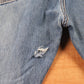 Levi's 505 Red Tab W36 L32 Straight Leg Regular Fit Blue Denim Jeans