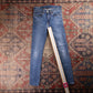 Levi's 519 Red Tab W28 L30 Slim Blue Denim Jeans
