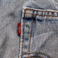 Levi's 550 W34 L26 Tapered Leg Relaxed Fit Distressed Style Blue Denim Jeans