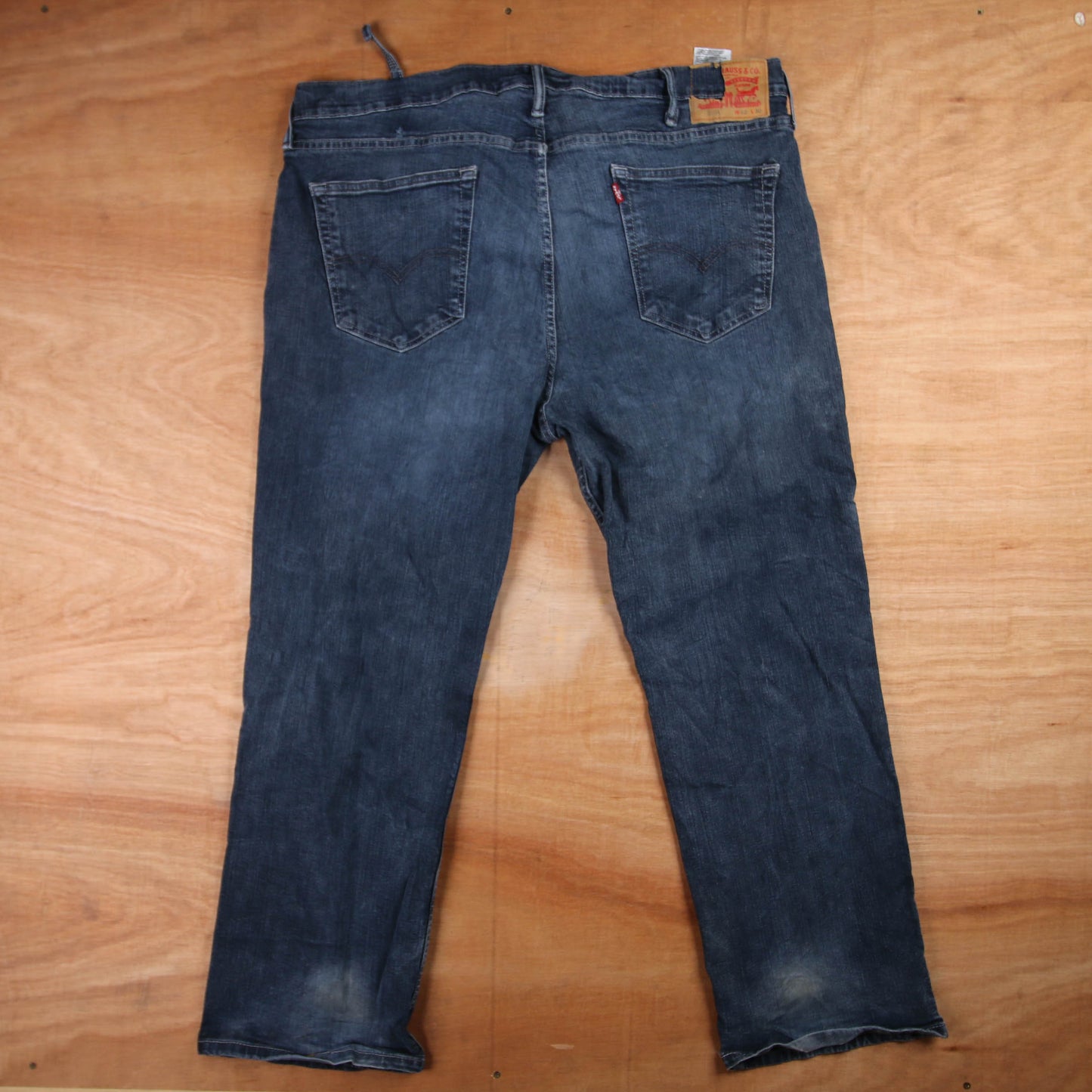Levi's 559 Red Tab W42 L28 Straight Leg Relaxed Fit Blue Denim Jeans