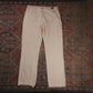 Lee W34 L30 Straight Leg Loose Fit White Denim Jeans