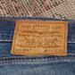 Levi's 511 W36 L31 Slim Fit Classic Ripped Style Blue Denim Jeans