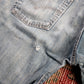 Levi's 501 W30 L30 Original Fit Classic Ripped Style Blue Denim Jeans