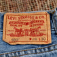Levi's 550 W28 L30 Tapered Leg Relaxed Fit Blue Denim Jeans