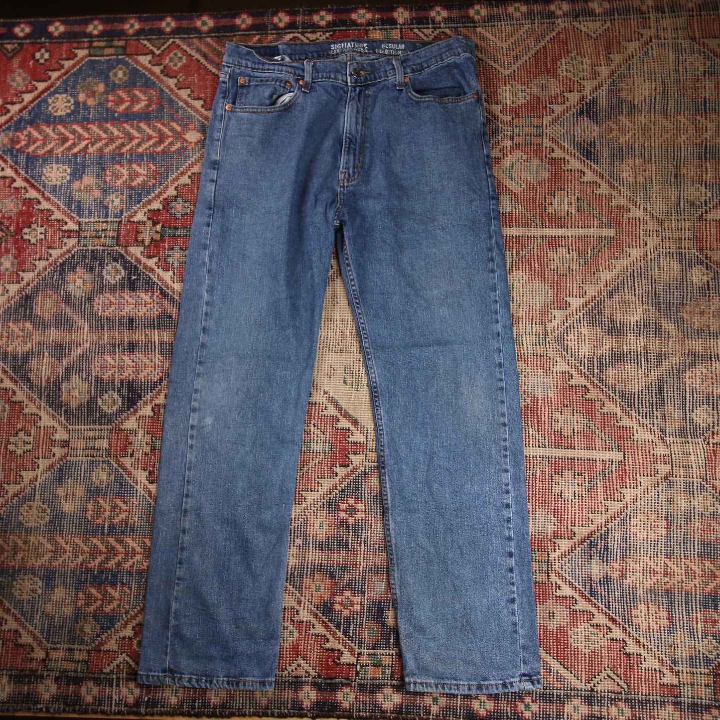 Levi's Signature W36 L30 Blue Denim Jeans