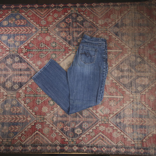 Levi's W32 L31 Straight Leg Blue Denim Jeans