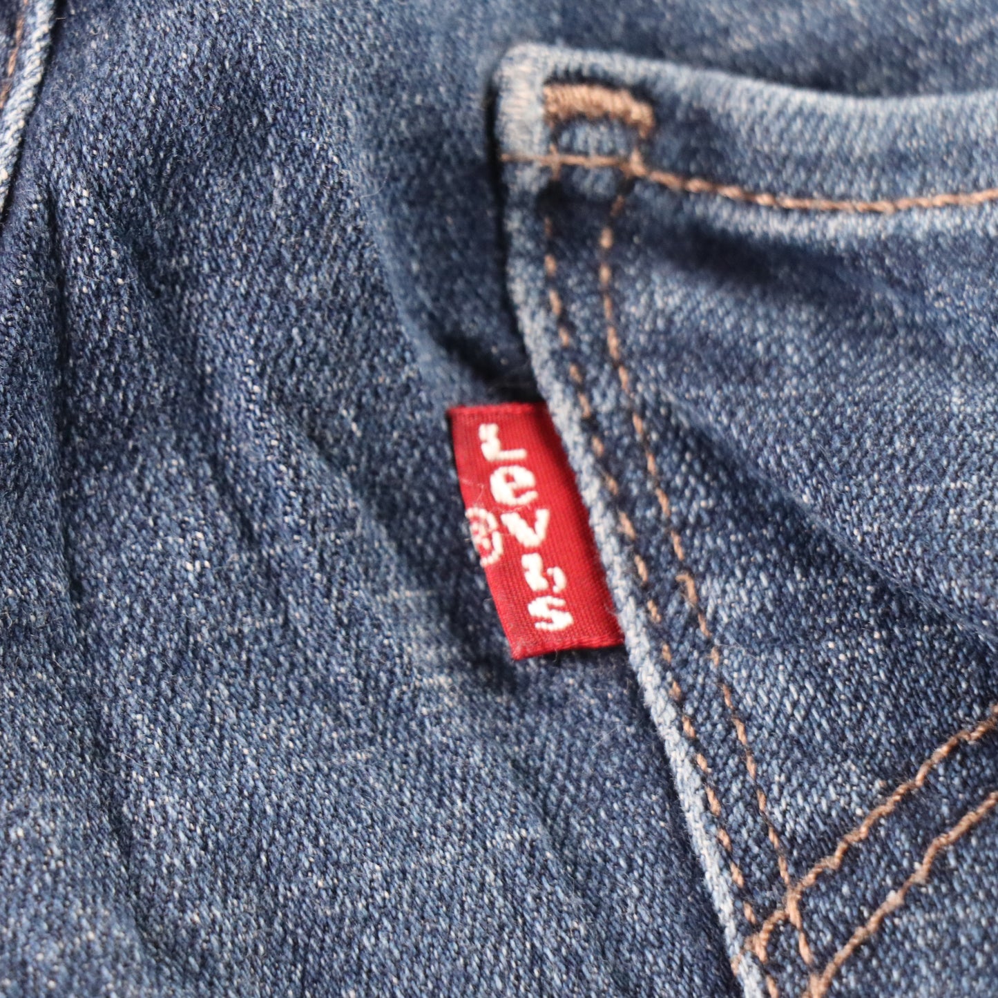 Levi's W30 L29 Bootcut Blue Denim Jeans