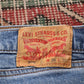 Levi's 508 Red Tab W36 L32 Tapered Leg Regular Fit Blue Denim Jeans