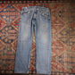 Levi's 505 W38 L30 Straight Leg Regular Fit Blue Denim Jeans