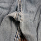 Levi's 550 W36 L32 Tapered Leg Relaxed Fit Classic Ripped Style Blue Denim Jeans