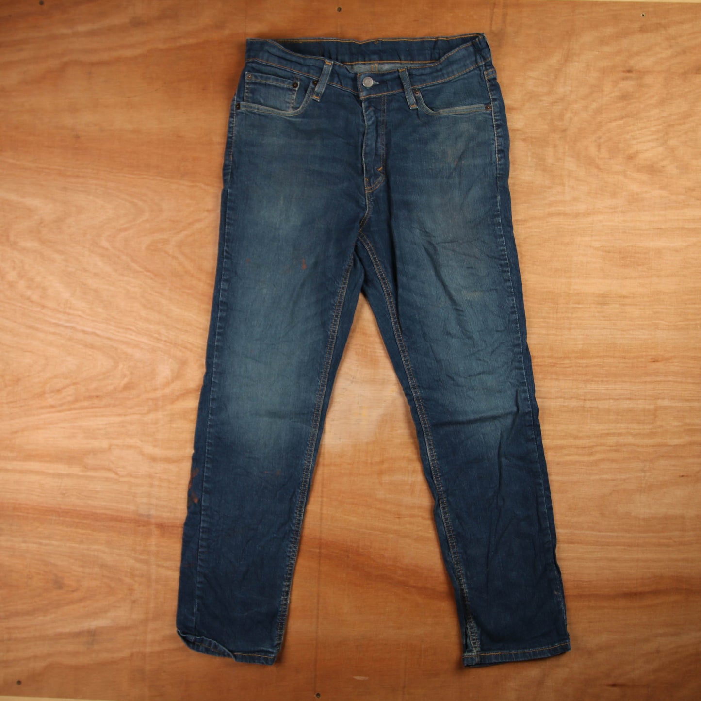Levi's 541 Red Tab W32 L3 Tapered Leg Blue Denim Jeans