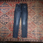 Levi's W24 L30 Tapered Leg Blue Denim Jeans