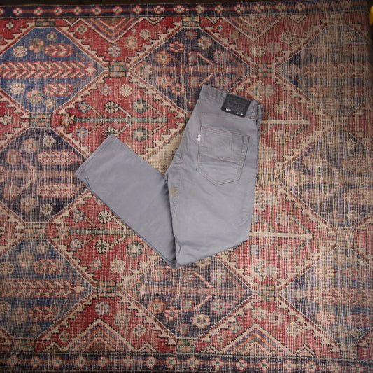 Levi's 511 W32 L28 Slim Fit Grey Denim Jeans