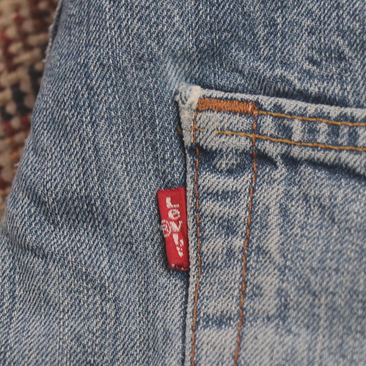Levi's 512 W34 L26 Tapered Leg Slim Fit Blue Denim Jeans
