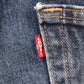 Levi's 505 Red Tab W34 L30 Straight Leg Regular Fit Classic Ripped Style Blue De