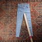 Levi's 720 Red Tab W26 L27 Super Skinny Blue Denim Jeans