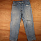 Levi's 550 Red Tab W36 L30 Tapered Leg Relaxed Fit Blue Denim Jeans