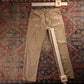 Levi's 505 W26 L29 Straight Leg Regular Fit Distressed Style Beige Denim Jeans